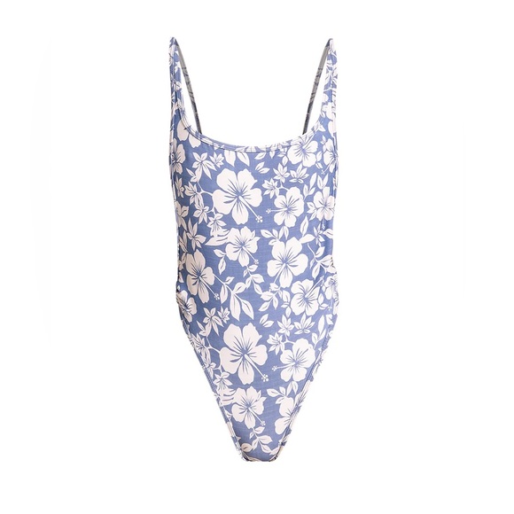 Rove Floral Blue Women's Swimsuit. like new. - Picture 2 of 5